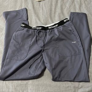 Womens grey scrub pants